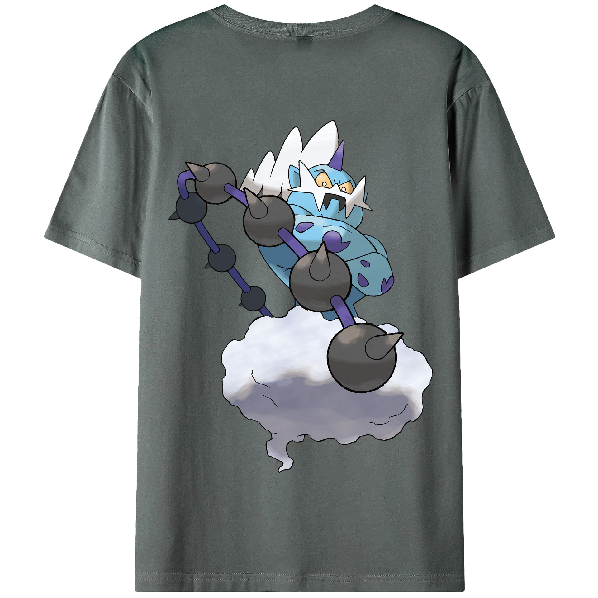 （画像用） ポケットモンスター Pokémon 綿100％半袖Tシャツ（背面プリント）